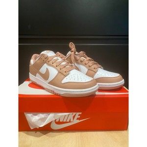 W Nike Dunk Low White/Rose Whisper